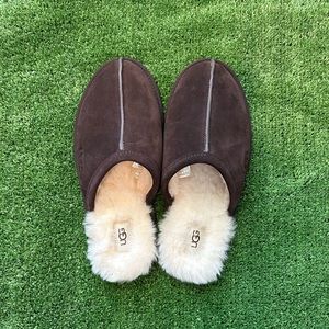 Ugg Scuff 1101111-ESP Men's Espresso Brown Suede Slip-on Comfort Slipper FL866